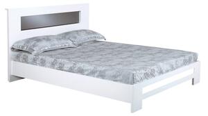 Olivia Diamond High Gloss White Queen size Bed