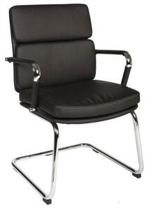 Deco Visitor Retro Eames Style Black Chair