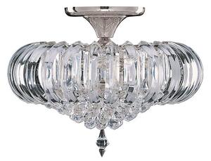 Sigma Semi Flush Oval Chandelier Ceiling Light