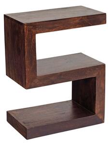 Mango Wood S Shape Display Unit