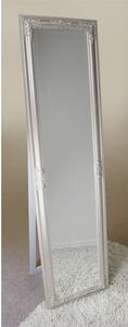 Rocco Cheval Floral Champagne Frame Freestanding Mirror