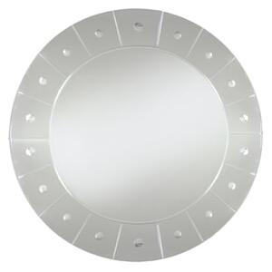 New Engraved Round Wall Mirror