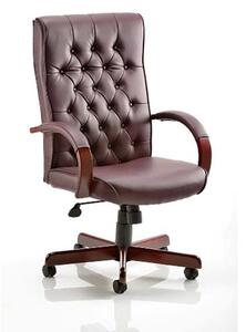 Chesterfield Burgundy Colour Office Chair