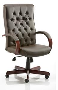 Chesterfield Office Chairs In Brown