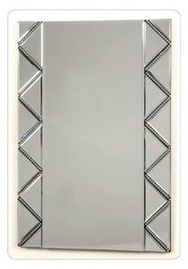 Hollywood Zig Zag Rectangular Wall Mirror