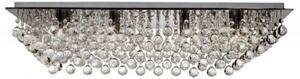 Hanna 8 Lamp Chrome Finish Semi Flush Ceiling Light