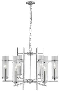 Milo Ceiling Light Finish In Chrome With Suspension Chain