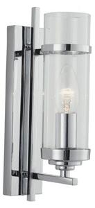 Milo Single Light Switched Wall Light Finish In Polished Chrome