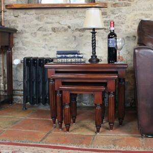 Belarus Nest of Coffee Tables In Mahogany