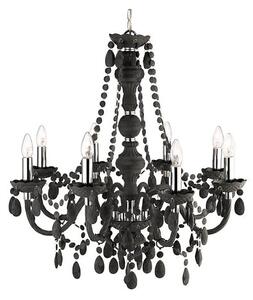 Marie Therese 8 Lamp Grey Chandelier Ceiling Light