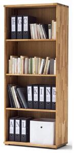 Cento Knotty Oak Shelving Unit With 4 Shelf