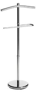 Kevin Valet Stand In Chrome With Round Base