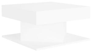 Coffee Table White 57x57x30 cm Engineered Wood