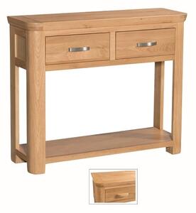 Empire Wooden Large Console Table With 2 Drawers