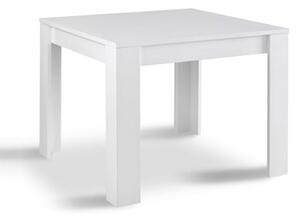 Lorenz Dining Table Square In White High Gloss