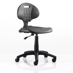 Winston Home Office Operator Chair In Black With Castors