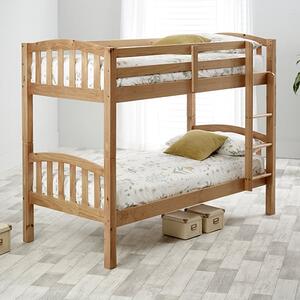 Mya Wooden Single Bunk Bed In Pine