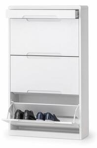 Magaly Modern Shoe Storage Cabinet In White High Gloss