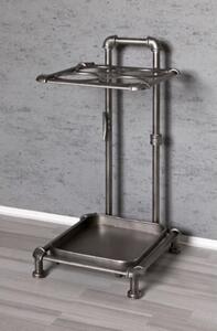 Blair Metal Umbrella Stand In Anthracite Lacquered