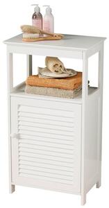 Fargo Wooden Floor Standing Bathroom Storage Cabinet In White