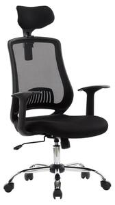 Floridian Fabric Home And Office Chair In Black