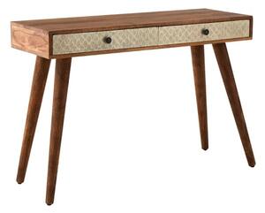 Algieba Wooden 2 Drawer Console table In Natural