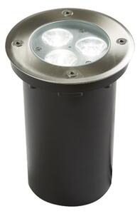 LED Outdoor Walkover Light In Stainless Steel And Glass