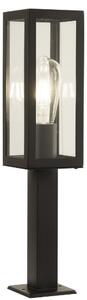 Box Outdoor 1 Light Head Post In Black