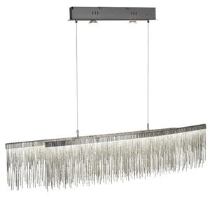 Memcot LED Ceiling Bar In Satin Silver