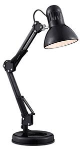 Shiny Black Hobby Table Lamp