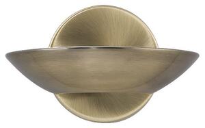 Classic Led Uplight Wall Bracket In Antique Brass