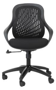 Croft Home And Office Chair In Black With Padded Seat