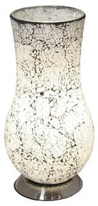 Mosaic White Vase Lamp