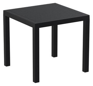 Aboyne Outdoor Square 80cm Dining Table In Black