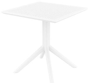 Shipley Outdoor Square 70cm Dining Table In White