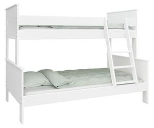 Albia Wooden Family Bunk Bed In White