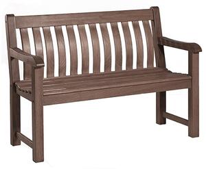 Strox Outdoor St George 4Ft Wooden Seating Bench In Chestnut