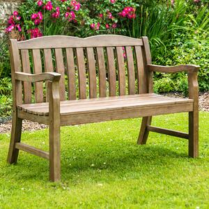 Strox Outdoor Cuckfield 4Ft Wooden Seating Bench In Chestnut