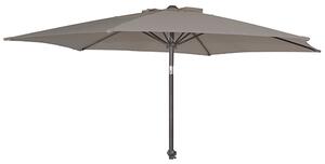 Prats Outdoor Aluminium Tilt And Crank Parasol In Grey