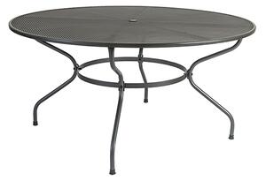 Prats Outdoor Round 1500mm Metal Dining Table In Grey