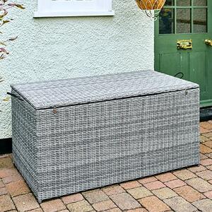 Meltan Outdoor Cushion Storage Box In Pebble Grey