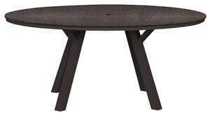 Pengta Outdoor Round 180cm Ceramic Top Dining Table In Slate