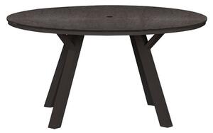 Pengta Outdoor Round 150cm Ceramic Top Dining Table In Slate