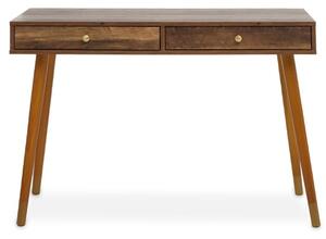 Forli Wooden Console Table With 2 Drawers In Bronze