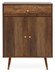 Forli Wooden Sideboard With 2 Doors And 1 Drawer In Bronze