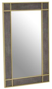 Daqing Rectangular Wall Mirror With Shagreen Effect Frame