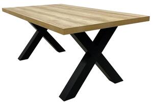 Dallas Rectangular 1800mm Wooden Dining Table In Oak