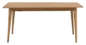 Javion Rectangular 1600mm Wooden Dining Table In Natural Oak