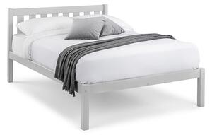 Lajita Wooden Double Bed In Dove Grey