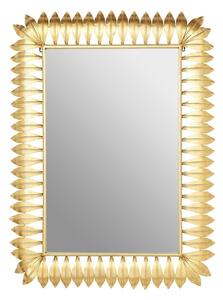 Cascade Wall Bedroom Mirror In Gold Leaf Frame